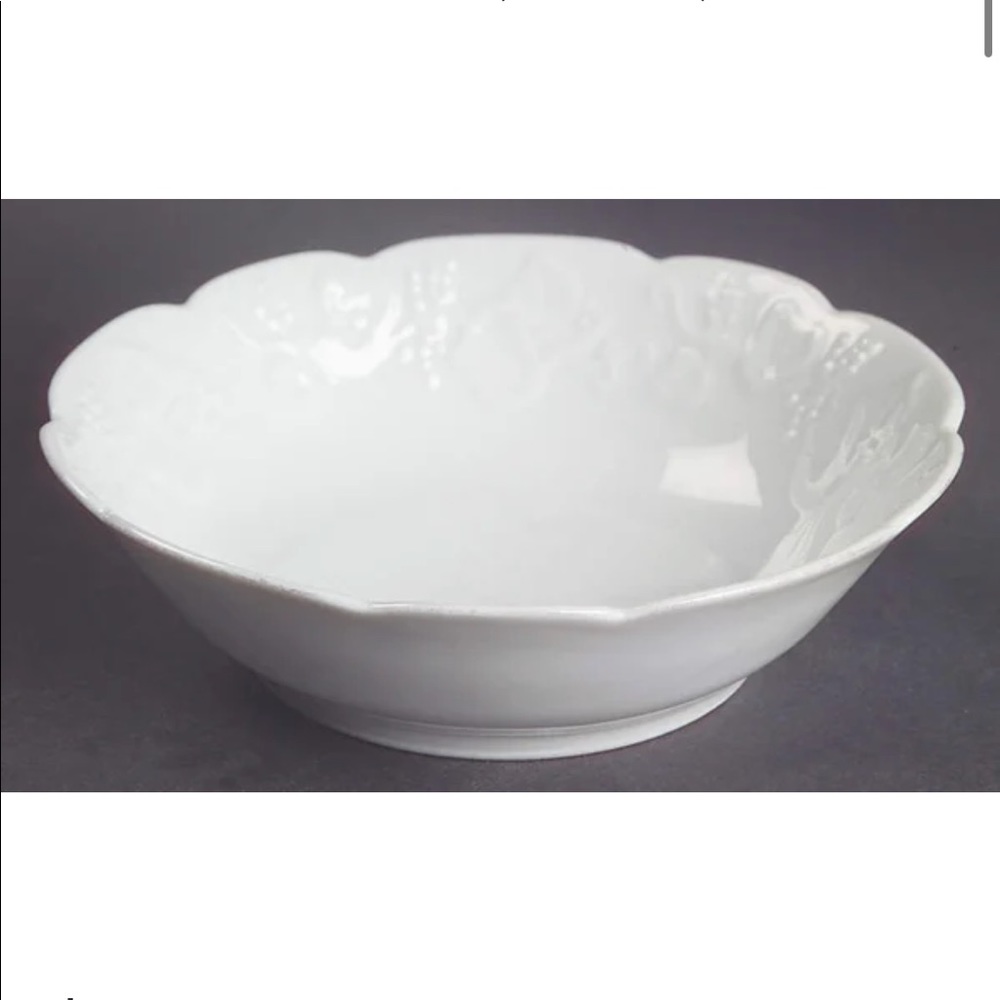 Vtg Set of 2 Ivy Lierre Sauvage Limoge dessert bowls